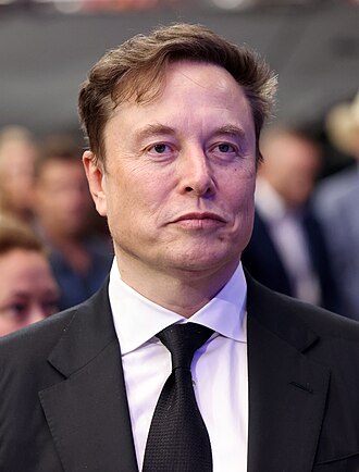 Portrait of Elon Musk
