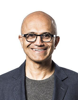 Portrait of Satya Nadella